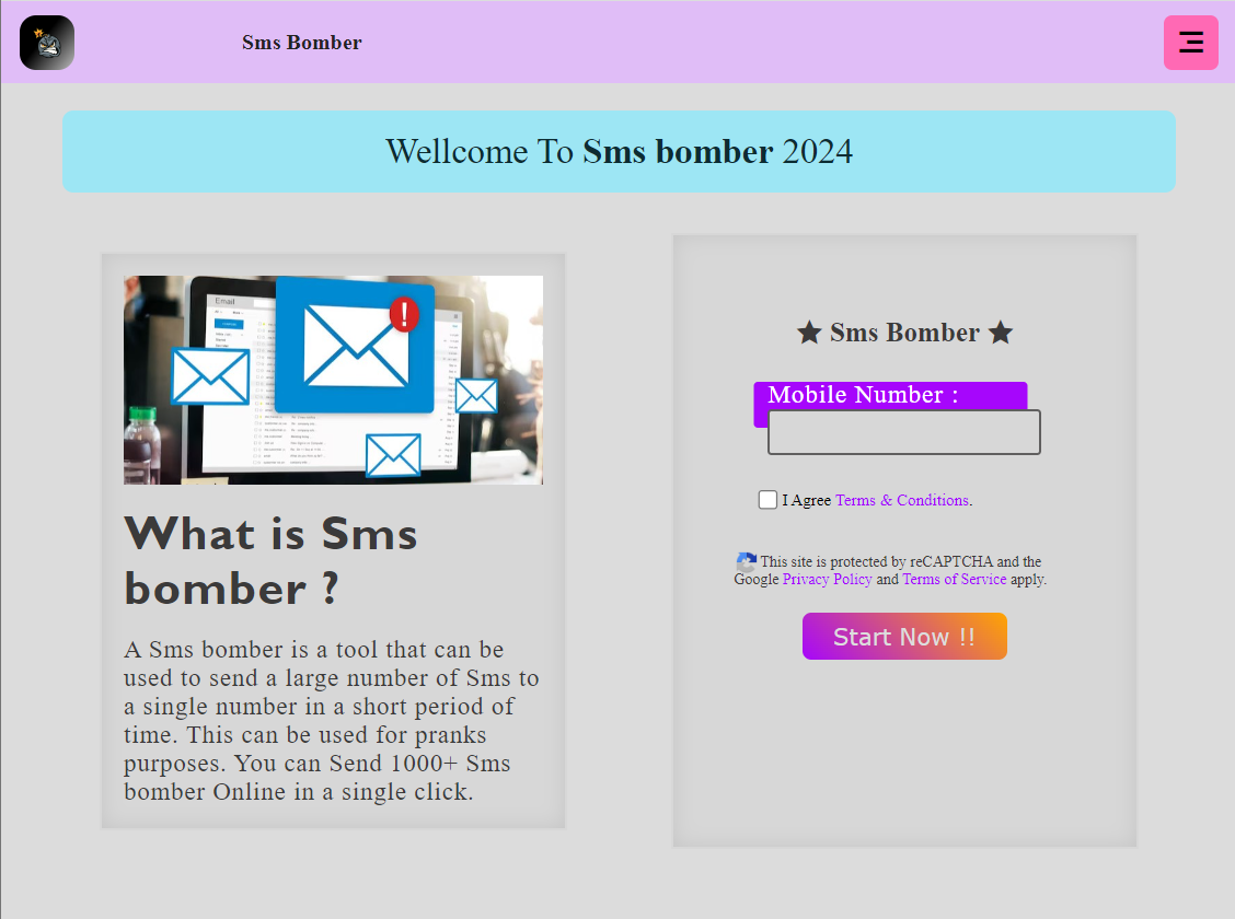 free online text bomber with custom messages